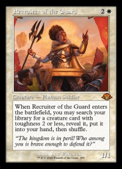 Recruiter of the Guard Modern Horizons 3 Retro Frame